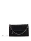 Stella Mccartney 'falabella' Shoulder Wallet Bag With Chain In Black