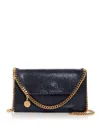 Stella Mccartney Falabella Mini Crossbody Bag In Ink