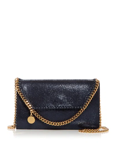 Stella Mccartney Falabella Mini Crossbody Bag In Ink