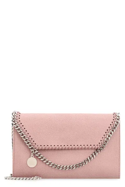 Stella Mccartney Falabella Mini Crossbody Bag In Rosa