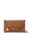 Stella Mccartney Falabella Mini Crossbody In Brown
