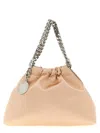 Stella Mccartney Falabella Mini Drawstring Crossbody Bags Pink In Neutral