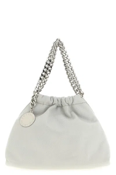 Stella Mccartney 'falabella Mini Drawstring' Handbag In Gray