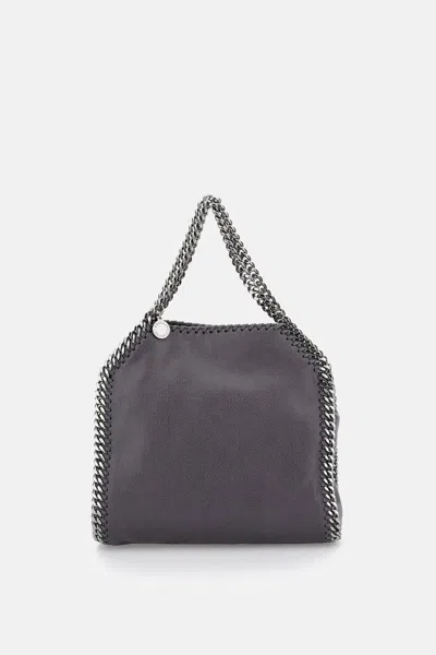 Stella Mccartney Falabella Mini Eco Bag In Gray