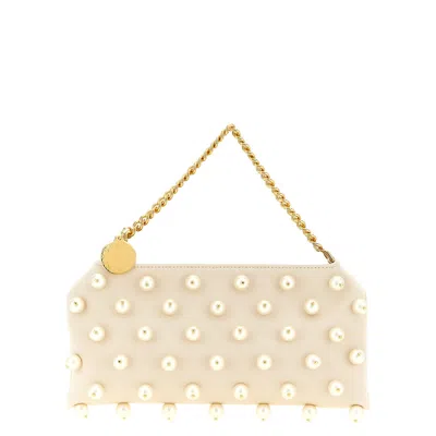 Stella Mccartney Falabella Mini Evening Handbag In White
