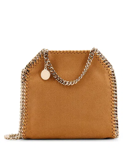 Stella Mccartney Falabella Mini Handbag In Brown