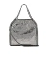 Stella Mccartney Falabella Mini Metallic Steel Grey Bag