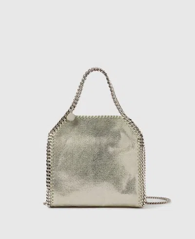 Stella Mccartney Falabella Mini Metallic Tote Bag