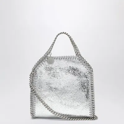 Stella Mccartney Falabella Mini Micro Tote Bag In Metal