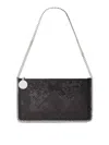 Stella Mccartney Falabella Mini Pouch In Black