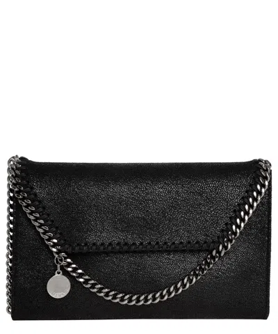 Stella Mccartney Falabella Mini Pouch In Black