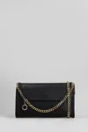 Stella Mccartney Falabella Mini Vegan-leather Cross-body Bag In Black