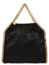 Stella Mccartney Falabella Tiny Crossbody Bag In Black
