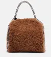 Stella Mccartney Falabella Mini Shoulder Bag In Brown
