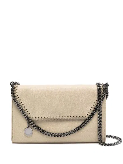 Stella Mccartney Falabella Mini Shoulder Bag In Brown