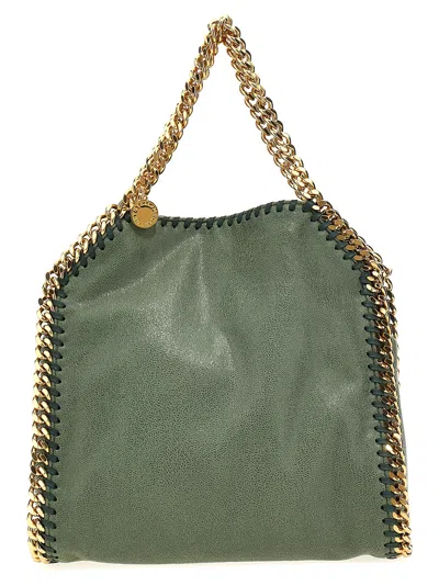Stella Mccartney Falabella Mini Shoulder Bag In Green