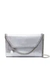 Stella Mccartney Falabella Mini Shoulder Bag In Silver