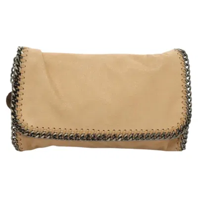Pre-owned Stella Mccartney Falabella Mini Suede Shoulder Bag () In Sand