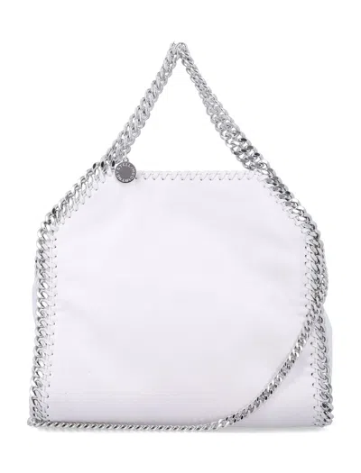 Stella Mccartney Mini Falabella Fold-over Tote Bag In White