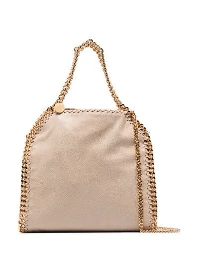 Stella Mccartney Falabella Mini Tote Bag In Beige