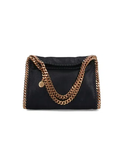 Stella Mccartney Falabella Mini Tote Bag In Black  