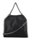 Stella Mccartney Mini Falabella Black Tote In Black
