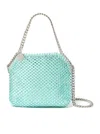 Stella Mccartney Falabella Mini Tote Bag In Blue