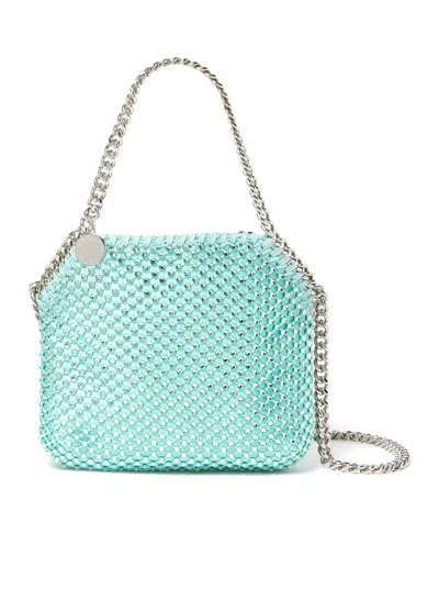 Stella Mccartney Falabella Mini Tote Bag In Blue