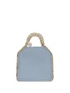 Stella Mccartney Falabella Mini Tote Bag In Blue