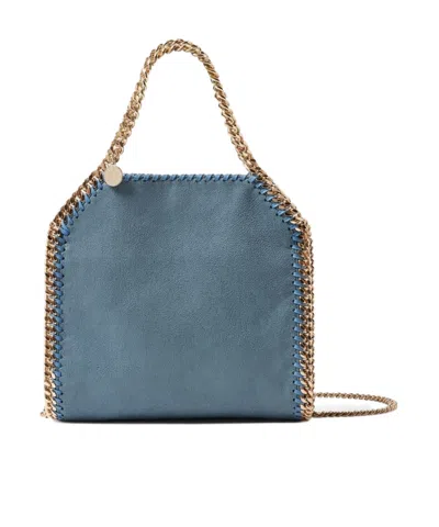 Stella Mccartney Falabella Mini Tote Bag In Blue