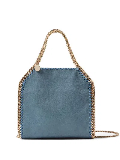 Stella Mccartney Falabella Mini Tote Bag In Blue