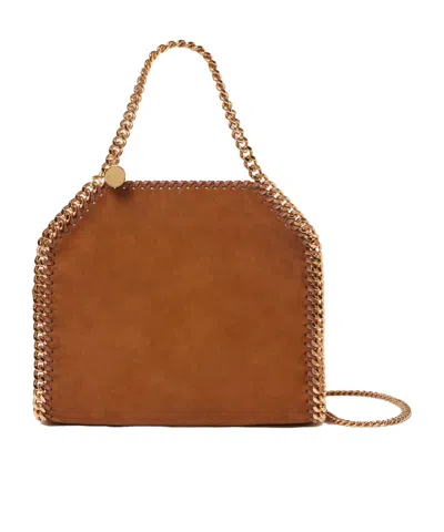 Stella Mccartney Falabella Mini Tote Bag In Brown