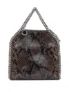 Stella Mccartney Falabella Tiny Crossbody Bag In Brown