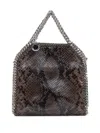 Stella Mccartney Falabella Tiny Crossbody Bag In Brown