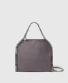 Stella Mccartney Falabella Textured Shoulder Bag In Brown