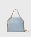 Stella Mccartney Falabella Mini Tote Bag In Duck Egg