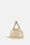 Stella Mccartney Falabella Mini Tote Bag In Gold