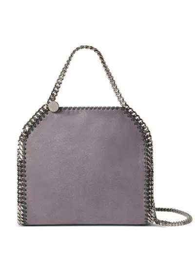 Stella Mccartney Falabella Mini Tote Bag In Gray