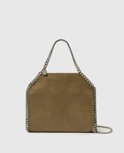 Stella Mccartney Falabella Mini Tote Bag In Green