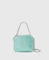 Stella Mccartney Falabella Mini Tote Bag In Light Azure