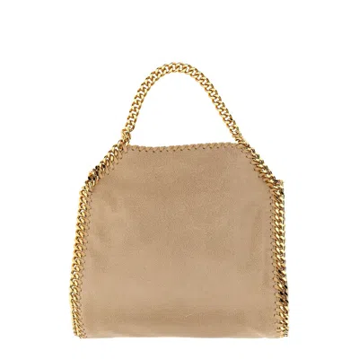 Stella Mccartney Falabella Mini Tote Bag In Sand