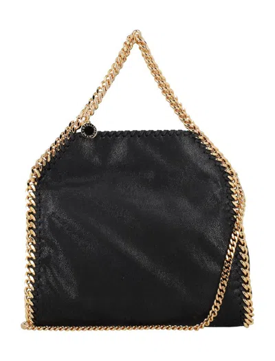 Stella Mccartney Falabella Mini Tote Bag With Gold-chain