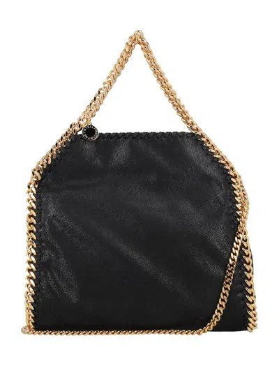 STELLA MCCARTNEY STELLA MCCARTNEY FALABELLA MINI TOTE BAG WITH GOLD-CHAIN