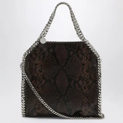 STELLA MCCARTNEY FALABELLA MINI TOTE BAG WITH SNAKE PRINT