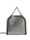 Stella Mccartney Falabella Tiny Bag Mirror Hotfix In Metallic
