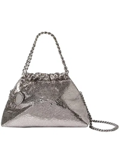 Stella Mccartney Falabella Mini Tote Bags In Gray