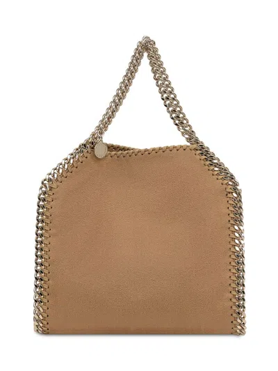 Stella Mccartney Falabella Mini Tote In Beige