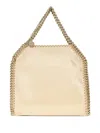 Stella Mccartney Ini Falabella 3 Chain Bag In Neutral