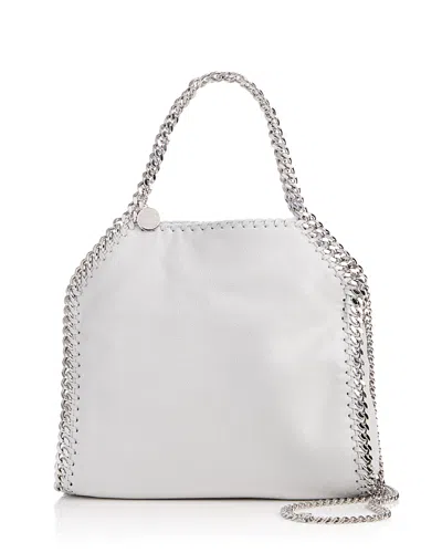 Stella Mccartney Falabella Mini Tote In Silver
