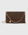 Stella Mccartney Falabella Mini Vegan Suede Crossbody Bag